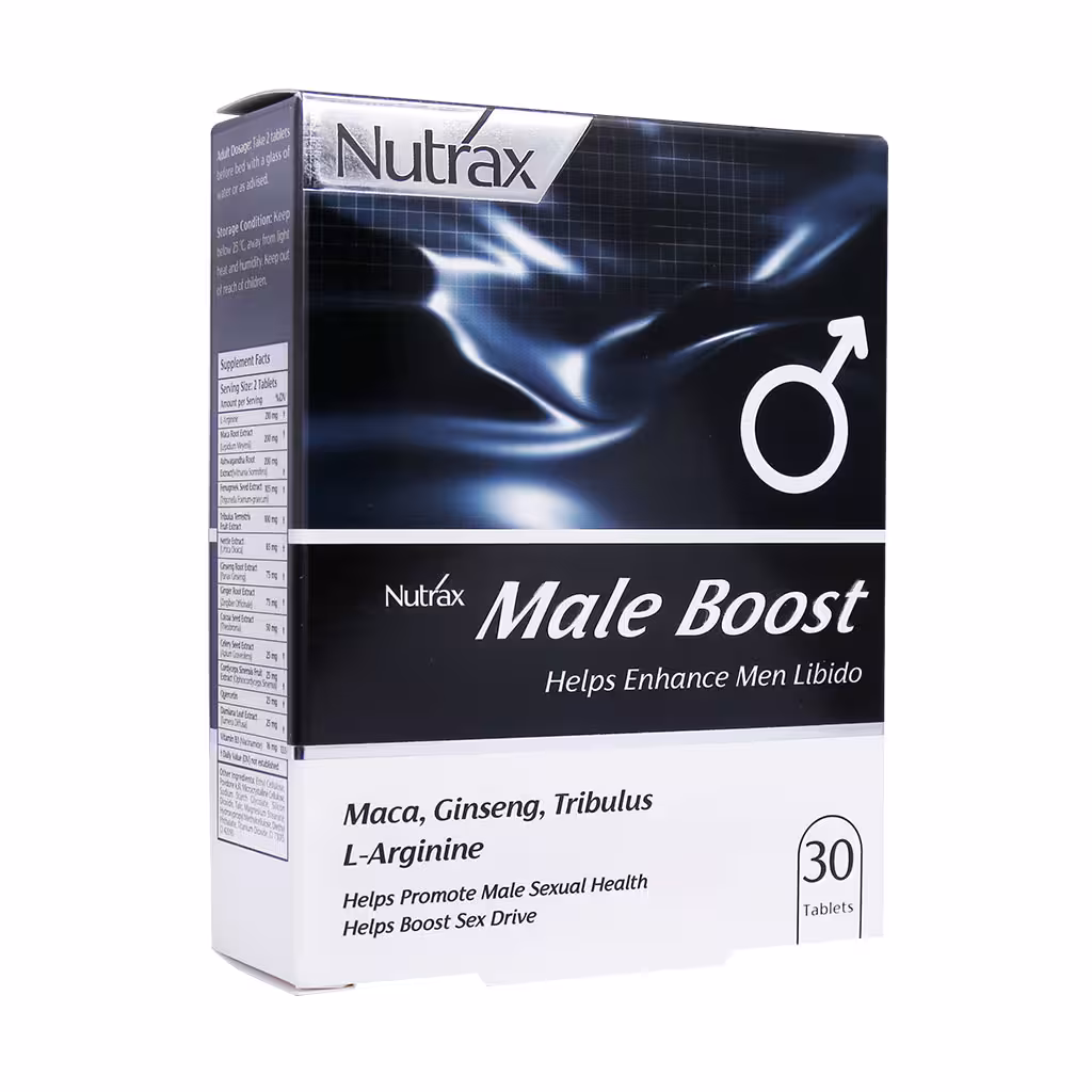 قرص میل بوست نوتراکس 30 عددی | Nutrax Male boost