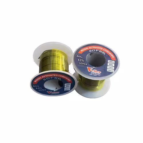 سیم لحیم ولر (WELLER) ایرانی 50 گرم