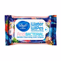 دستمال مرطوب دست و صورت آنتی باکتریال دافی بسته 10 عددی