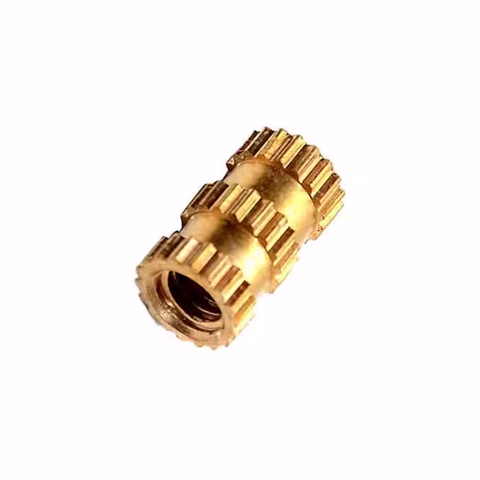 خرید و قیمت مهره برنجی آجدار اینسرتی M2.5*10*3.5