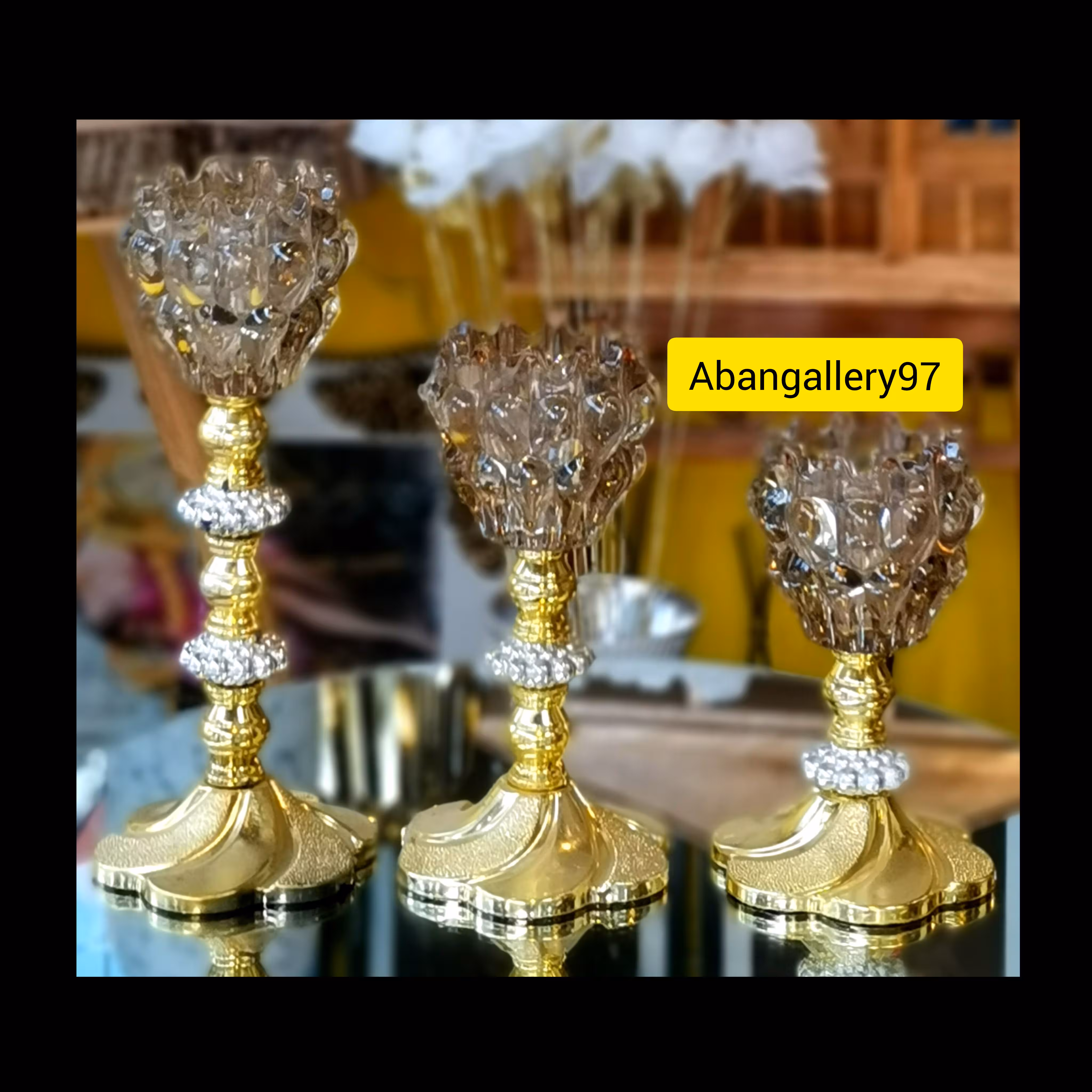 جا شمعی 3 تایی