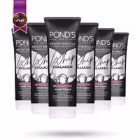 6 عدد فوم شستشو صورت پوندز Pond’s مدل کلاژن Collagen وزن 100 گرم (اورجینال)
