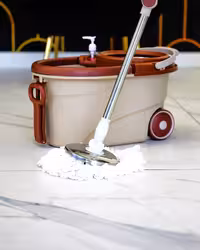 سطل و تی چرخشی چرخدار وارداتی