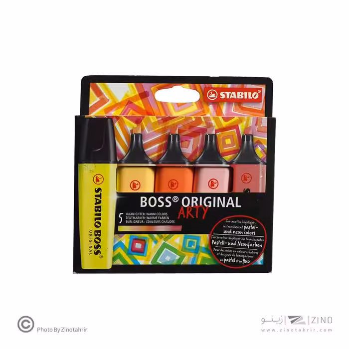 علامت زن جور5رنگ باس اورجینال(آرت) استابیلو کد 70/5-02-1-20