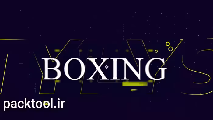 دانلود پروژه آماده اوپنر تایپوگرافی ورزشی در افتر افکت Typography Sport Opener - پک تول