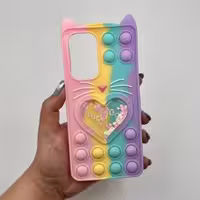 قاب گوشی سامسونگ Galaxy A53 سیلیکونی طرح Lucky Cat