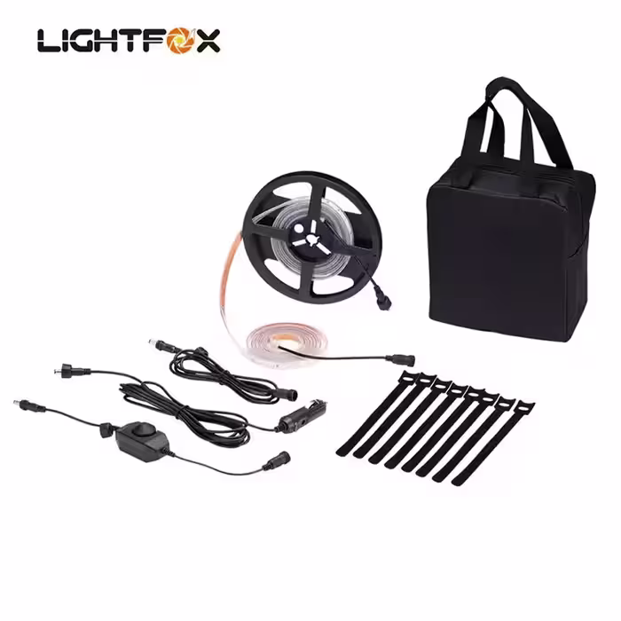 پک روشنایی کمپ و کاروان 12 ولت 240 ال ای دی لایت فاکس (Light Fox)
