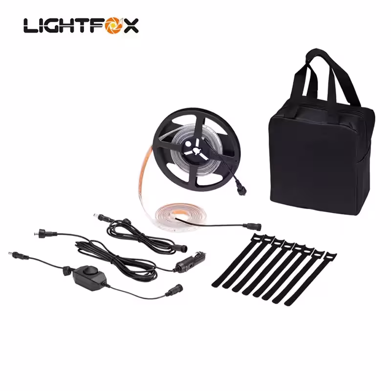 پک روشنایی کمپ و کاروان 12 ولت 240 ال ای دی لایت فاکس (Light Fox)