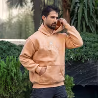هودی مردانه کرم DSQUARED2 مدلBehrad