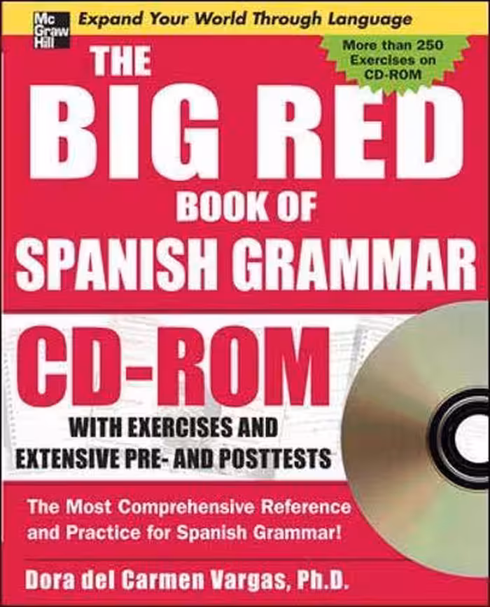 کتاب اسپانیایی The Big Red Book of Spanish Grammar