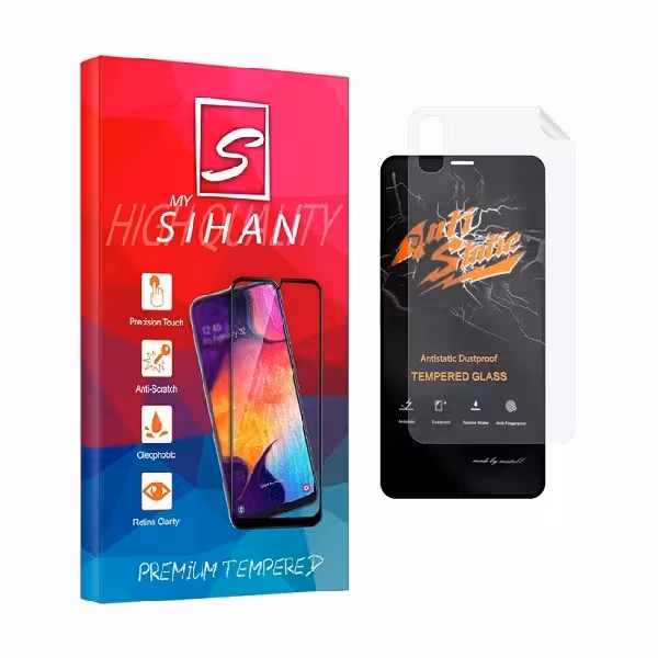 محافظ صفحه نمایش مای سیحان مدل 2ASN مناسب برای گوشی موبایل اپل iPhone XS به همراه محافظ پشت گوشی | کالا برتری