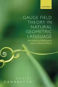 خرید و دانلود نسخه کامل کتاب Gauge Field Theory in Natural Geometric Language: A Revisitation of Mathematical Notions of Quantum Physics