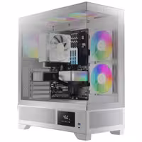 کیس گیم دیاس GAMDIAS ATLAS M1 WHITE CASE