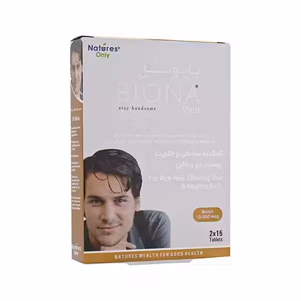 قیمت و خرید قرص بایونا من نیچرز اونلی 30 عدد - داروکاو