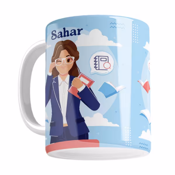 خرید ماگ-لیوان   معلم و استاد  اسم سحر