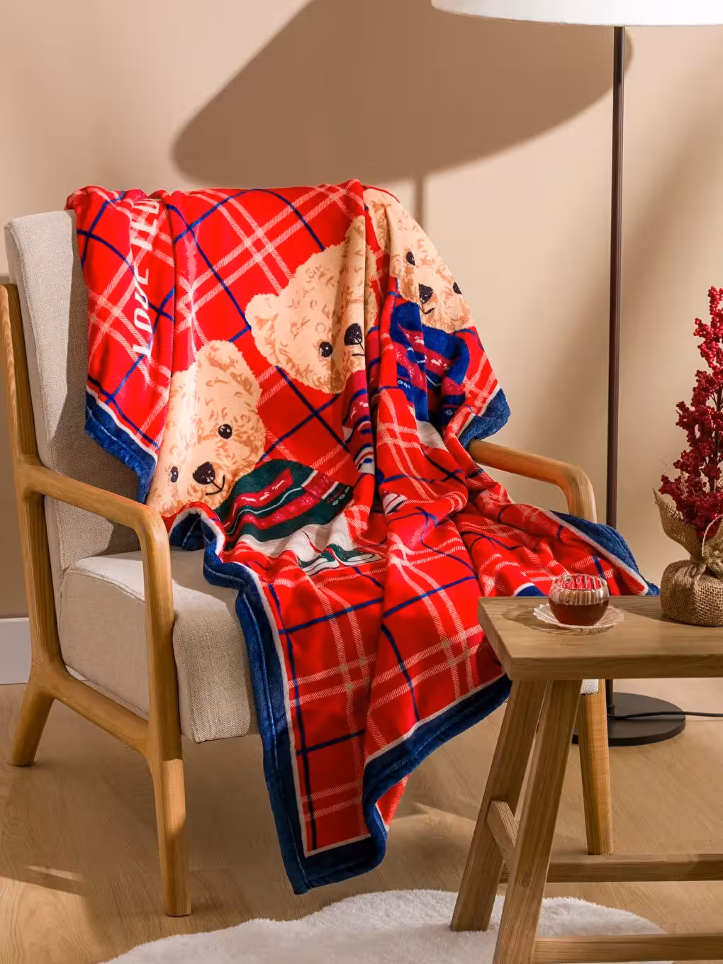 شال مبل السی هوم طرح Teddy