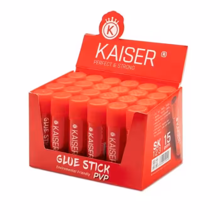 چسب ماتیکی کایزر مدل SK123 بسته 24 عددی