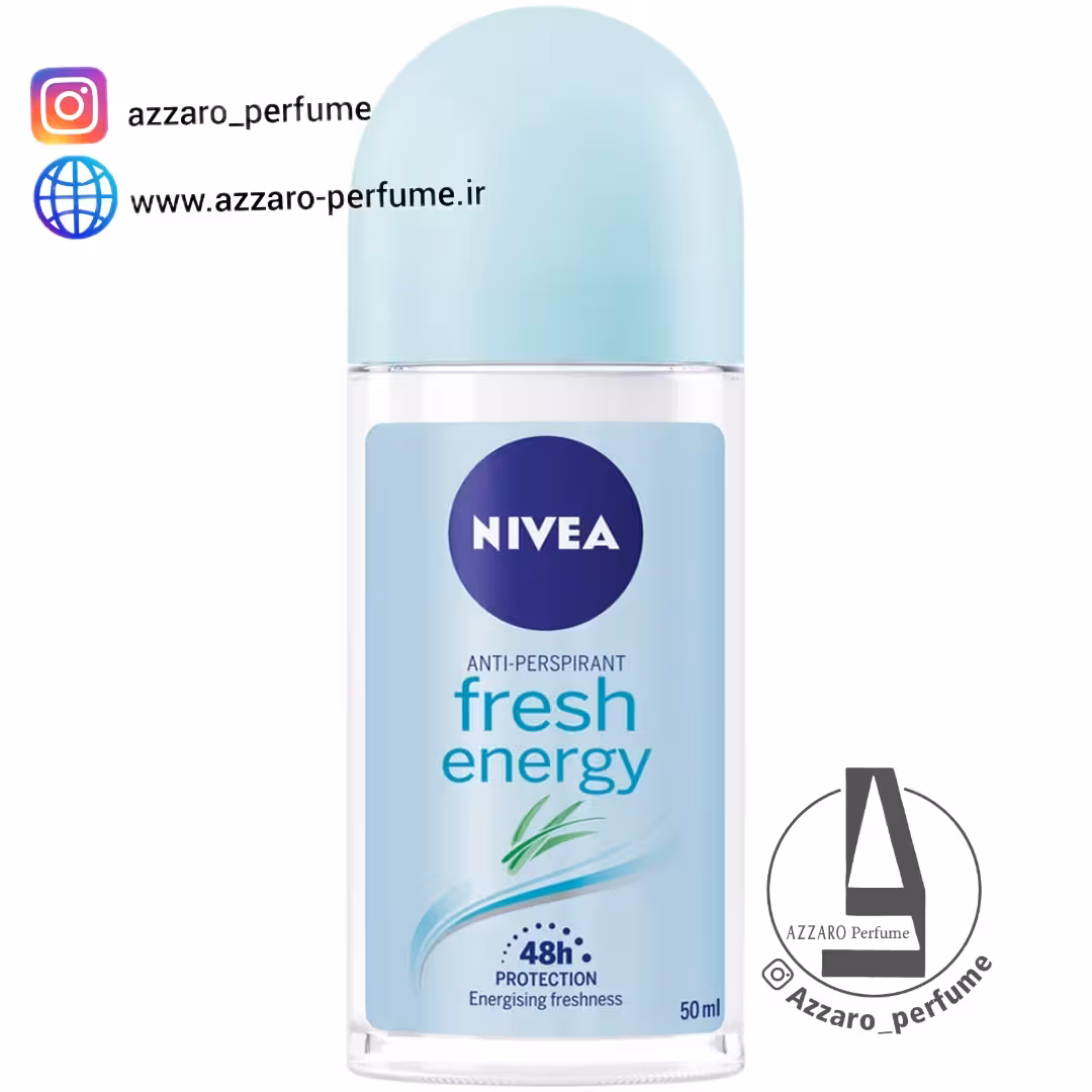 مام رول ضد تعریق زنانه نیوآ مدل فرش انرژی Nivea Fresh Energy حجم 50 میل