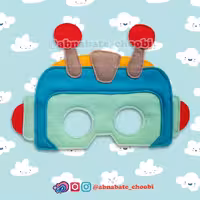 ماسک نمدی ربات _ اسباب بازی ربات