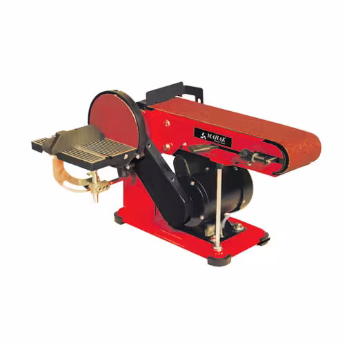 سنباده نواری عرض 100 میلیمتر و دیسک 150 میلیمتر 375 وات مدل BDS-15/10 محک