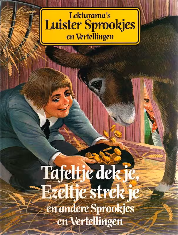 کتاب داستان هلندی تصویری Tafeltje Dekje Ezeltje Strekje