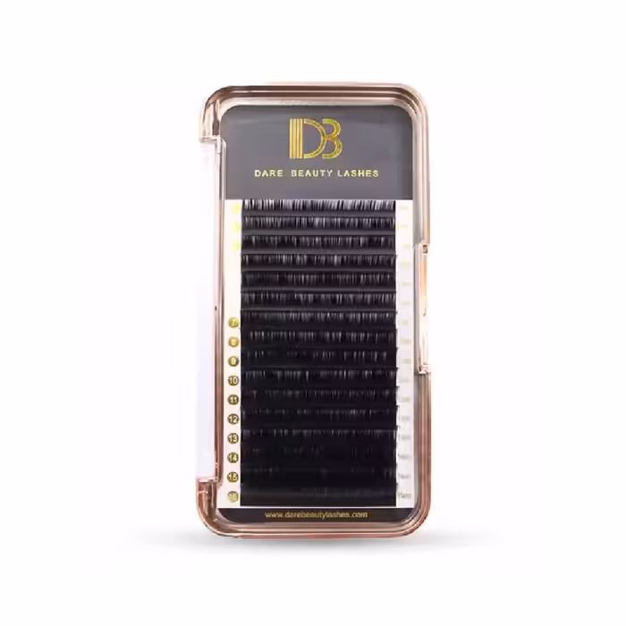 پالت مژه اکستنشن والیوم 16 لاین دی بی DB تک سایز 14 ضخامت 0.07 فر C - فروشگاه میرکمالی