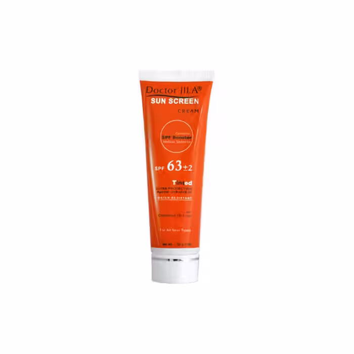 کرم ضد آفتاب دکتر ژیلا با SPF63 (رنگی)