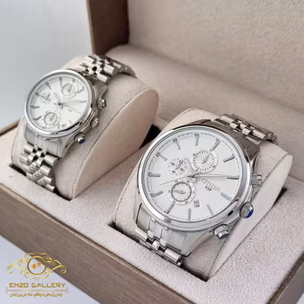 ساعت مچی سیتیزن فلزی ست سه موتوره کرنوگراف جدید CT213