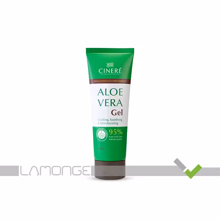 ژل مرطوب کننده سینره حاوی عصاره آلوئه ورا حجم 100 میلی لیتر