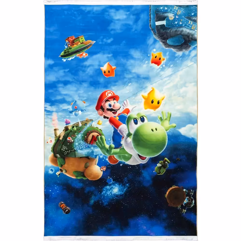 فرش کودک طرح ماریو کد 25KP0020