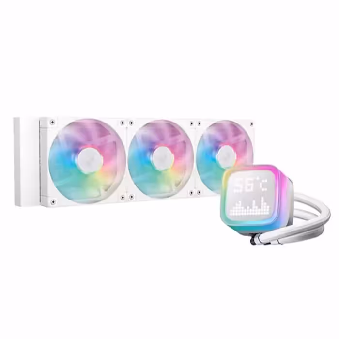 قیمت و خرید خنک کننده مایع پردازنده دیپ کول مدل LP360 ARGB Digital White | یاس ارتباط