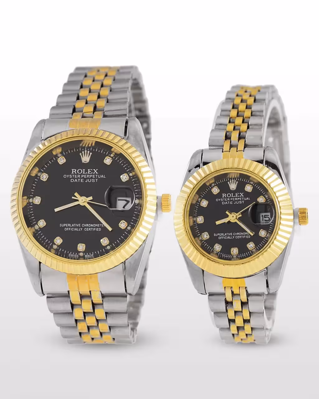 ست ساعت مچی مردانه و زنانه رولکس ROLEX مدل 1093