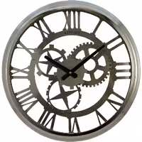 ارسال فوری   ضمانت اصالت کالا   ساعت دیواری آرتمیس رنگ  سیلور 12522