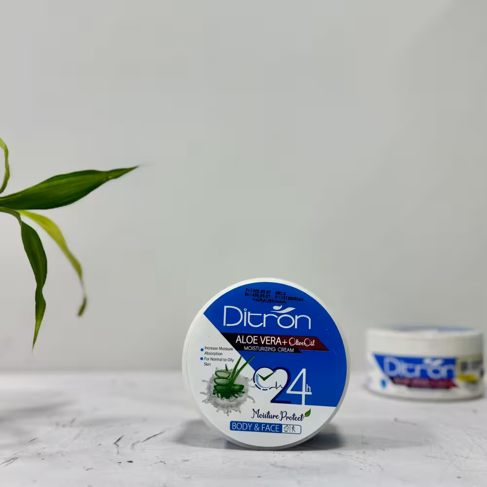 کرم مرطوب کننده آلوئه ورا دیترون 200 میلی لیتر