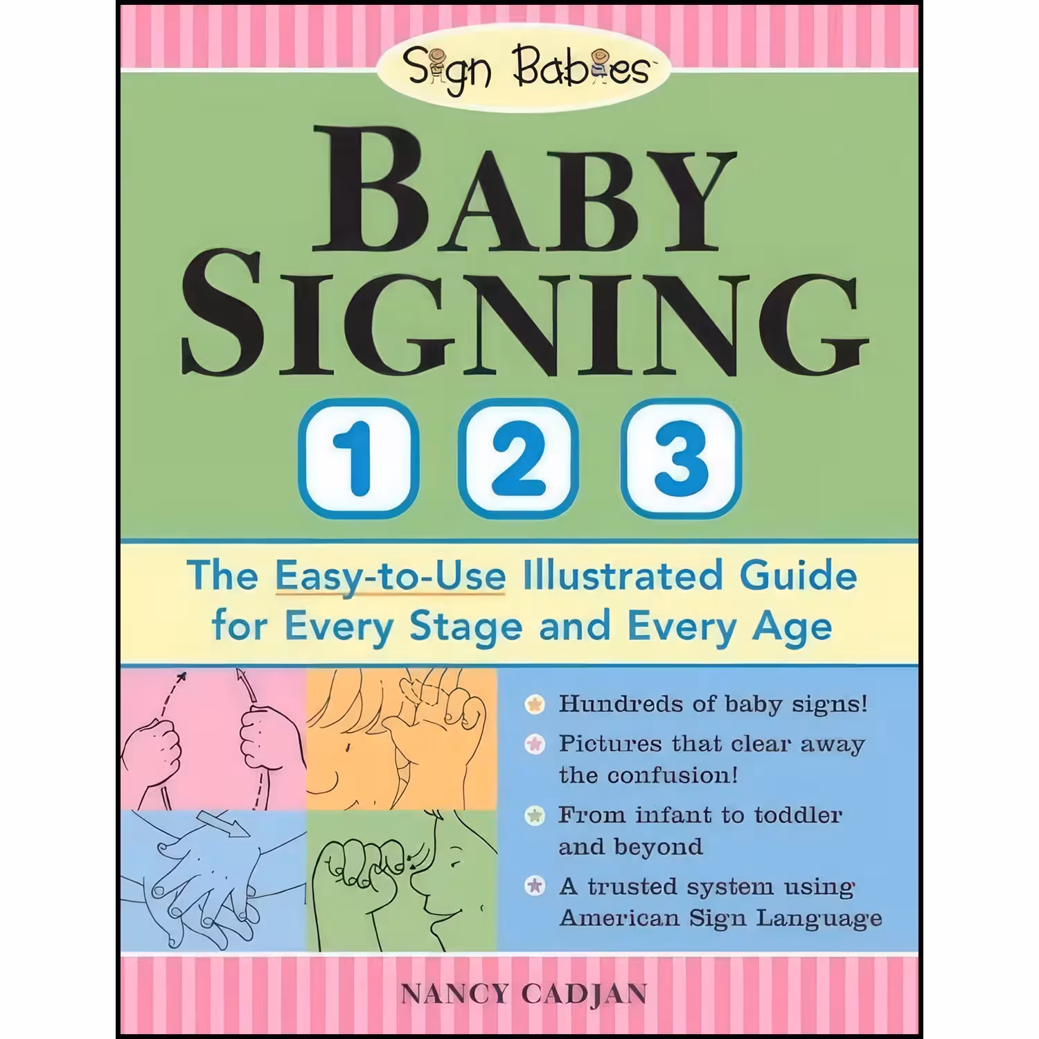 کتاب زبان اصلی Baby Signing  اثر Nancy Cadjan