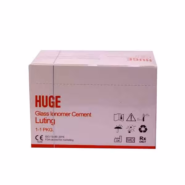 گلاس آینومر لوتینگ هیوج| huge