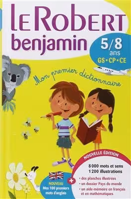 کتاب دیکشنری فرانسه ل روبرت بنجامین Le Robert Benjamin