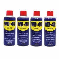 اسپری روان کننده گامی مدل WD-40 حجم 400 میلی لیتر مجموعه 4 عددی | کالا مکس