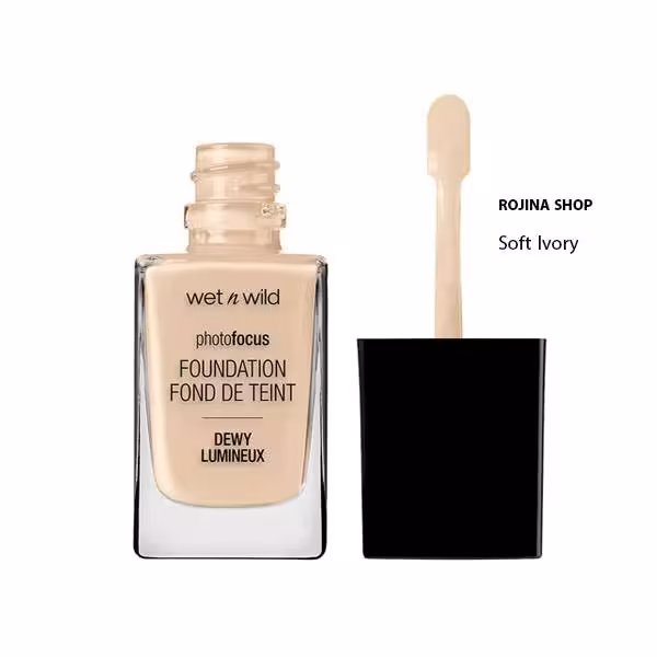 کرم پودر وت اند وایلد پوست نرمال تا خشک رنگ Soft Ivory