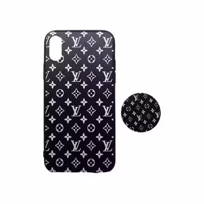 قاب طرح دار پاپ سوکت دار iPhone X