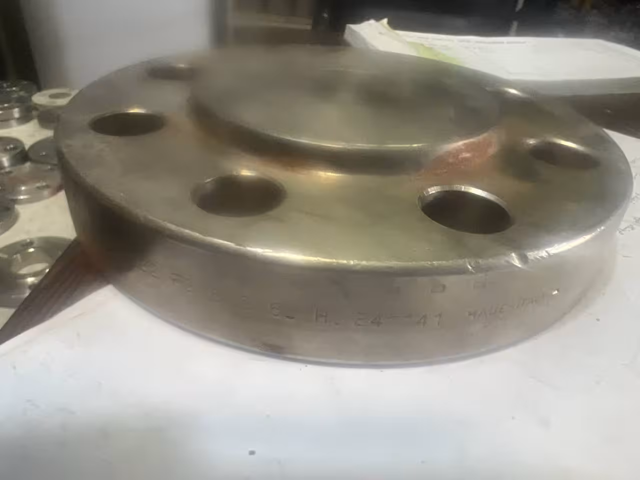 فلنج کور  2" کلاس 600 از جنس SA182F316/F316L B16.5فابریک