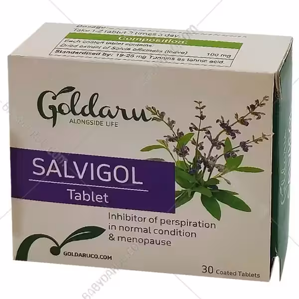قرص روکش دار سالویگل گل دارو 30 عدد