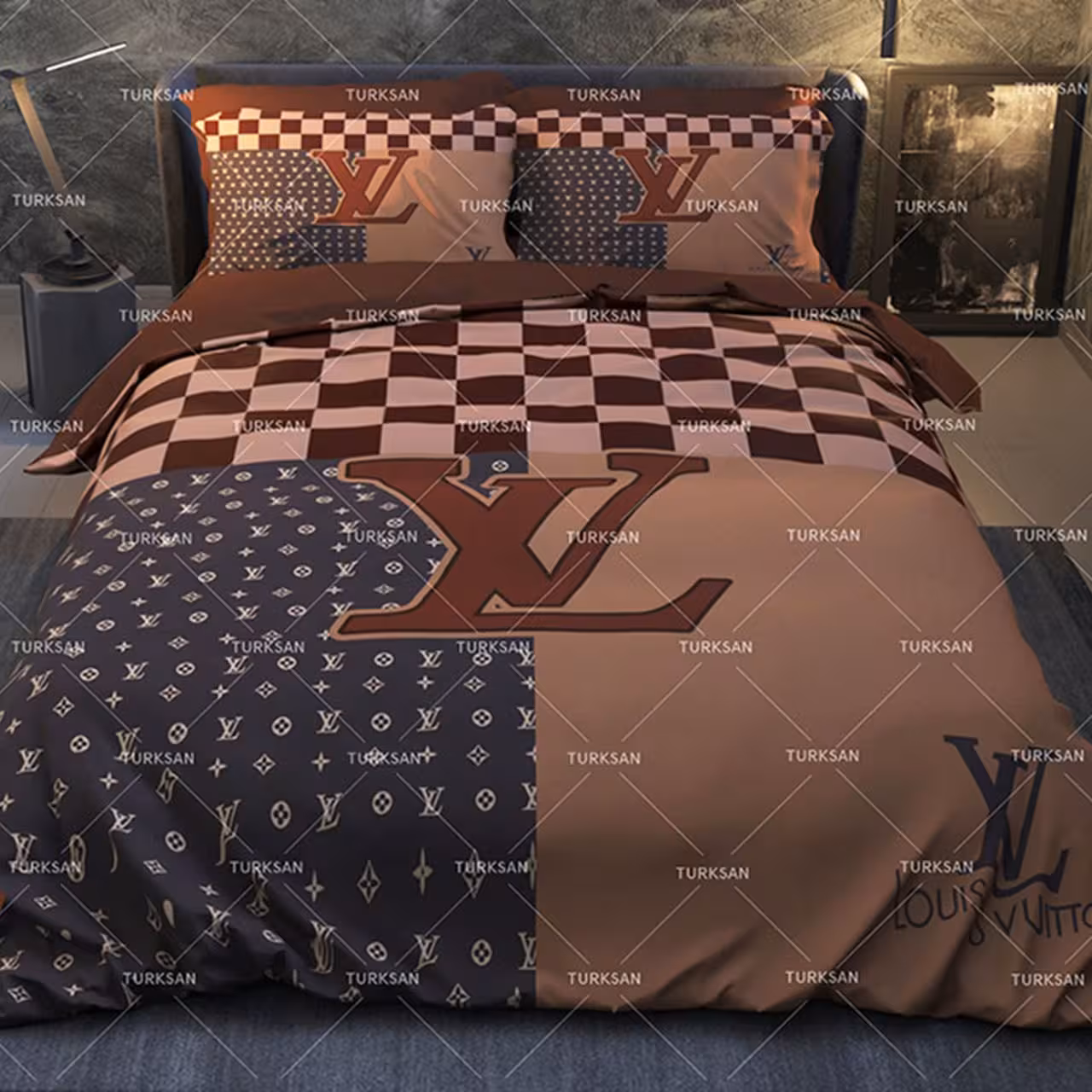 سرویس خواب ترکسان Turksan کد 318 دونفره 6 تکه