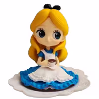 پرنسس آلیس در سرزمین عجایب مدل بشقاب دار Alice in Wonderland