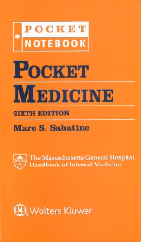 خرید و دانلود نسخه کامل کتاب Pocket Medicine: The Massachusetts General Hospital Handbook of Internal Medicine