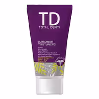 کرم ضد آفتاب بی رنگ فاقد چربی توتال درمTOTAL DERM SUNSCREEN MIOSTURIZING