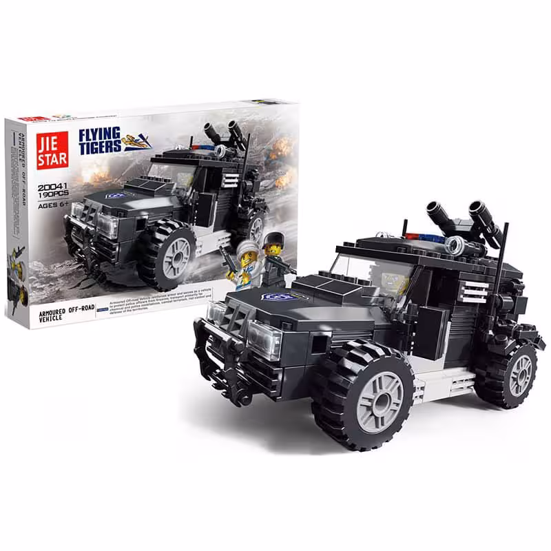 لگو ماشین ضد شورش 190 قطعه