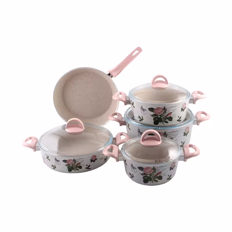 سرویس قابلمه 9 پارچه لاویوا مدل رزا