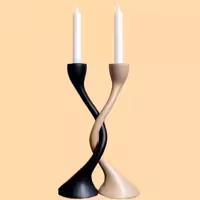 شمعدان دوقلو جاشمعی