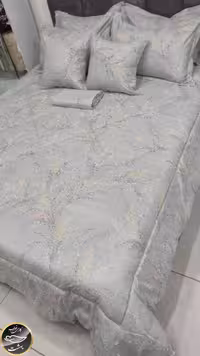 روتختی دونفره هشت تکه  برند Maxxira (طوسی)